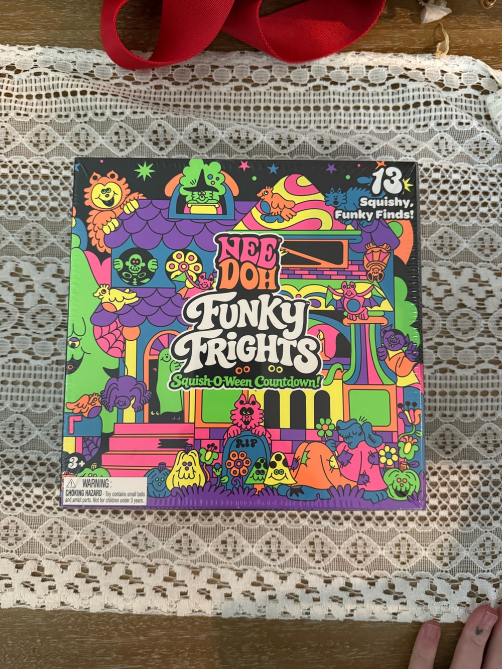 Needoh Funky Frights Squish-O-Ween Countdown Kids Toy - Multicolor